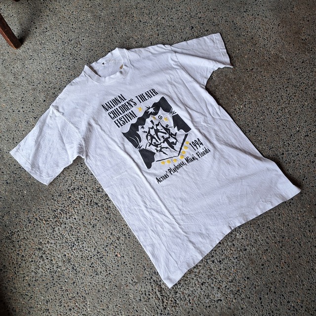 "NATIONAL CHILDREN'S THEATER FESTIVAL" プリントTシャツ used [309001]