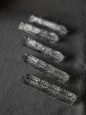 カトラリーレスト クリスタルガラス フランスアンティーク アンティークのある暮らし