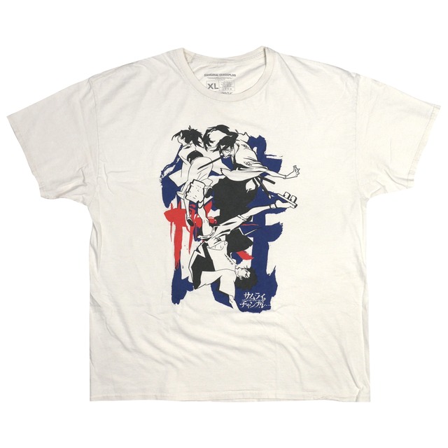 USED【XL】Anime TSAMURAI CHAMPLOO サムライチャンプルー Tee