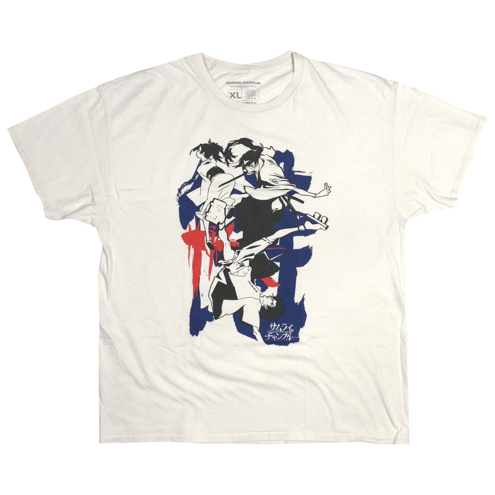 USED【XL】Anime TSAMURAI CHAMPLOO サムライチャンプルー Tee