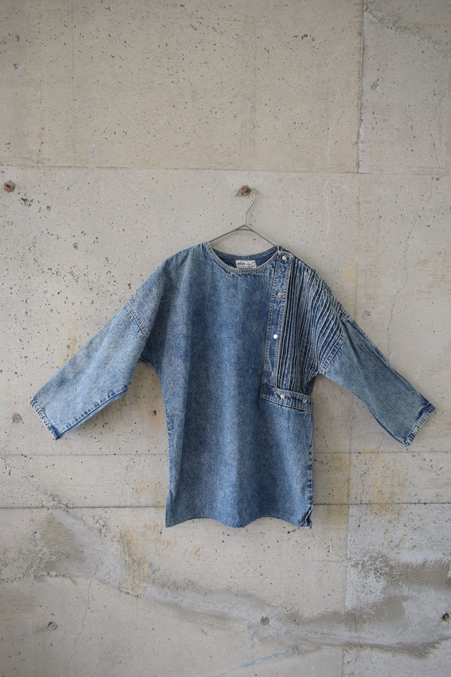 Sheer textured knit top