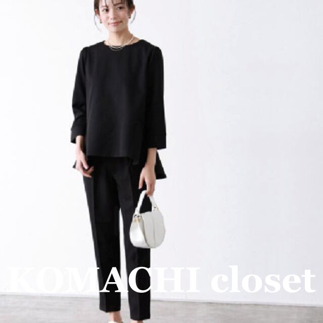 【送料無料】 セットアップ シャツ パンツ ワイドレッグパンツ ラウンドネック 七分袖 ハイウエスト ルーズ 2点セット 上下セット 韓国 レディース かわいい 可愛い キュート 大人可愛い 大人女子 シンプル きれいめ カジュアル 大人 気品 上品 おしゃれ お洒落 こなれ感 きちんと 大人女子 クール エレガント フェミニン M L XL ブラック 春 オルチャン 20代 30代 40代 OL 通勤 デート 休日 お泊まり 旅行 普段使い コーデ トレンド 美脚 脚長 スタイル