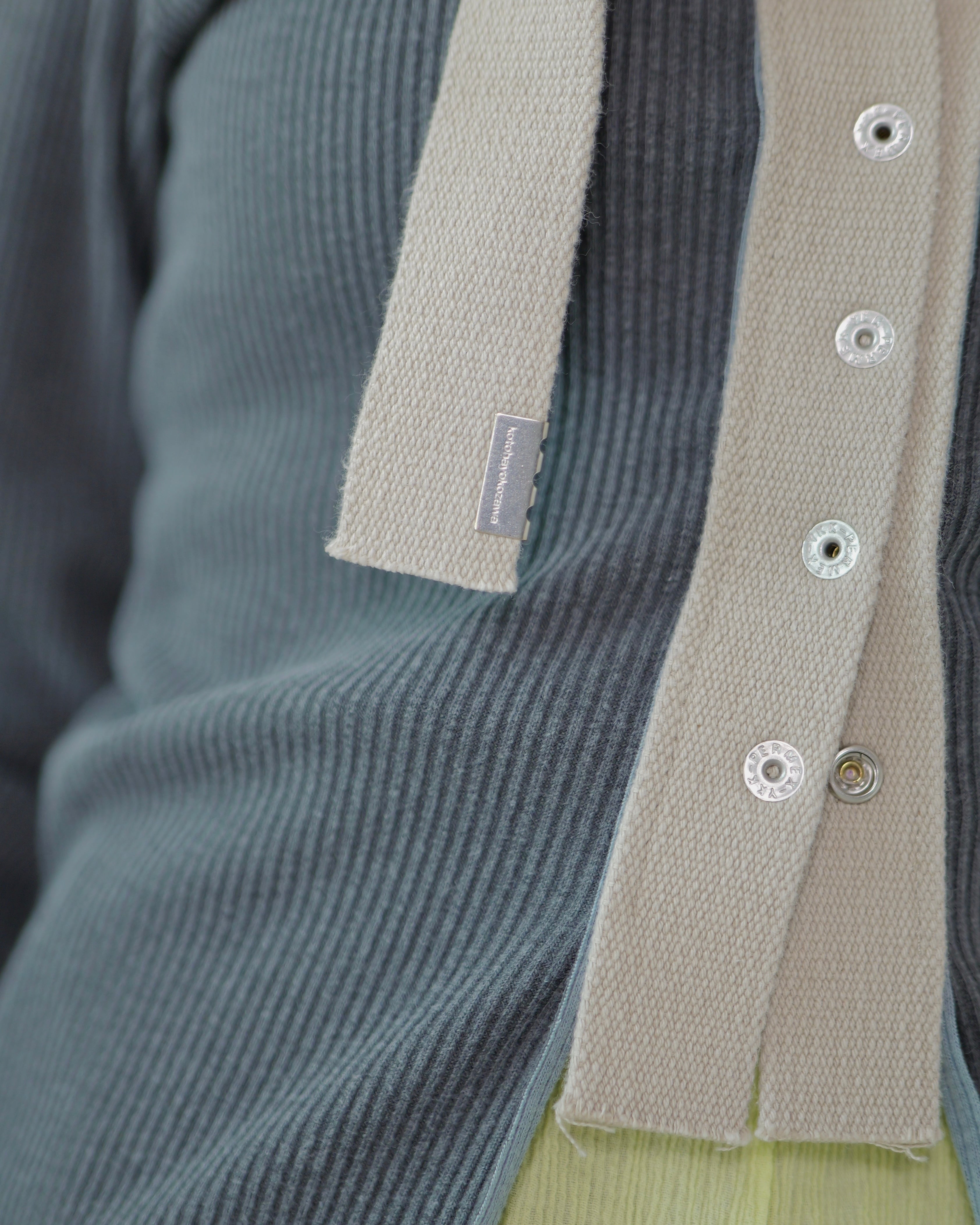 kotoha yokozawa - Click Dot Cardigan ：Blue Fog｜クリックドット