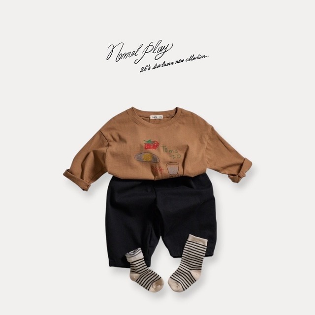 【予約/送料無料】normalplay / Egg Long-Sleeve T-Shirt