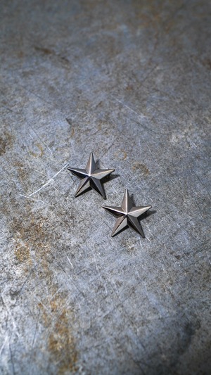 【1940s】U.S.Army WWII ワンスター ショルダーインシグニア ピン 2個セット 《アメリカ軍 ミリタリー ヴィンテージ》