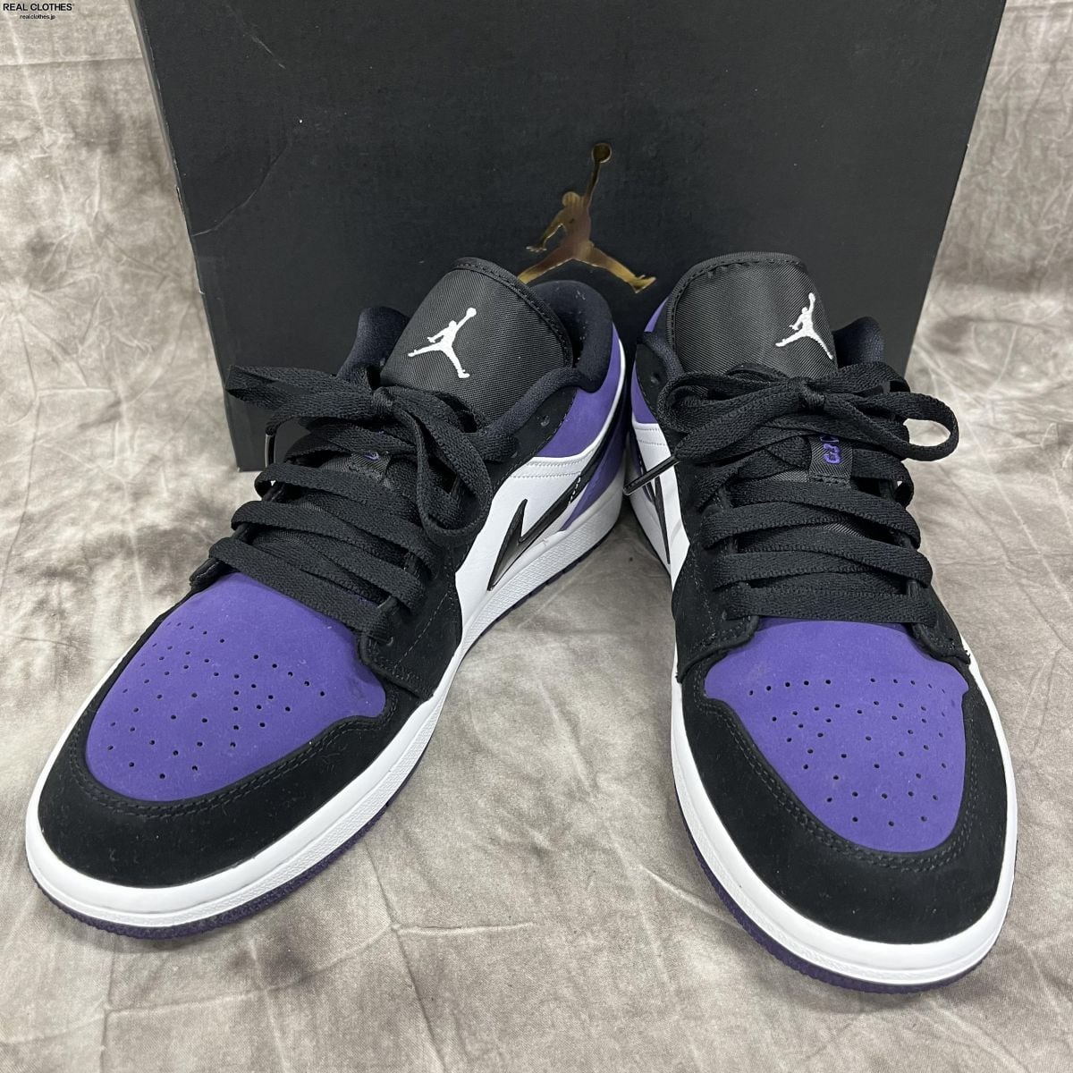 送料込 NIKE AIR JORDAN 1 LOW COURT PURPLE