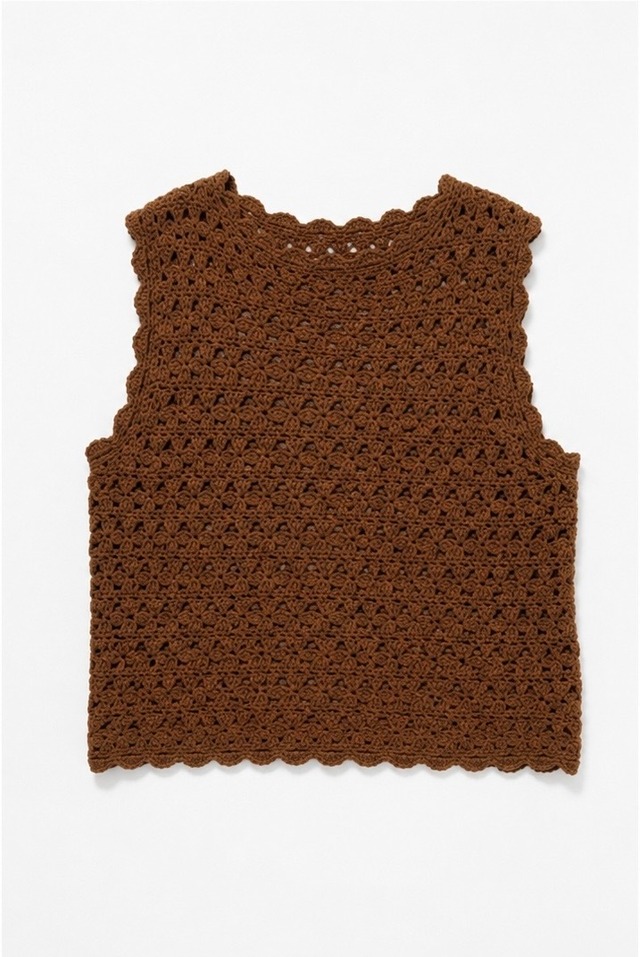 summer crochet knit (white)