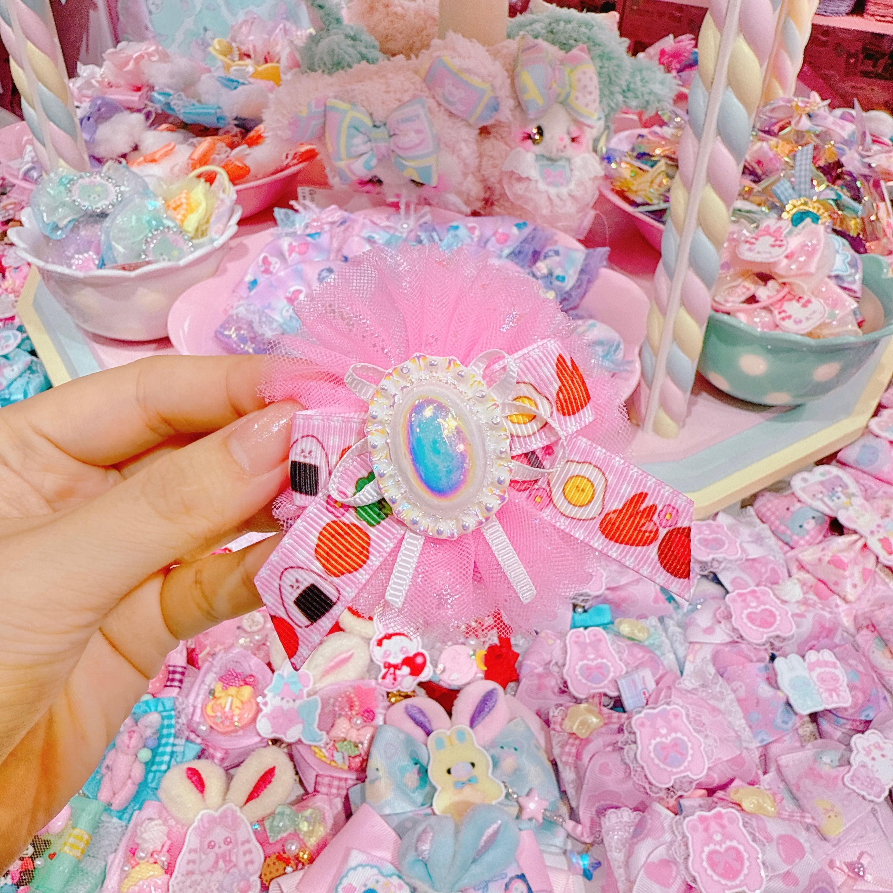 【F7】54-40ヘアクリップ