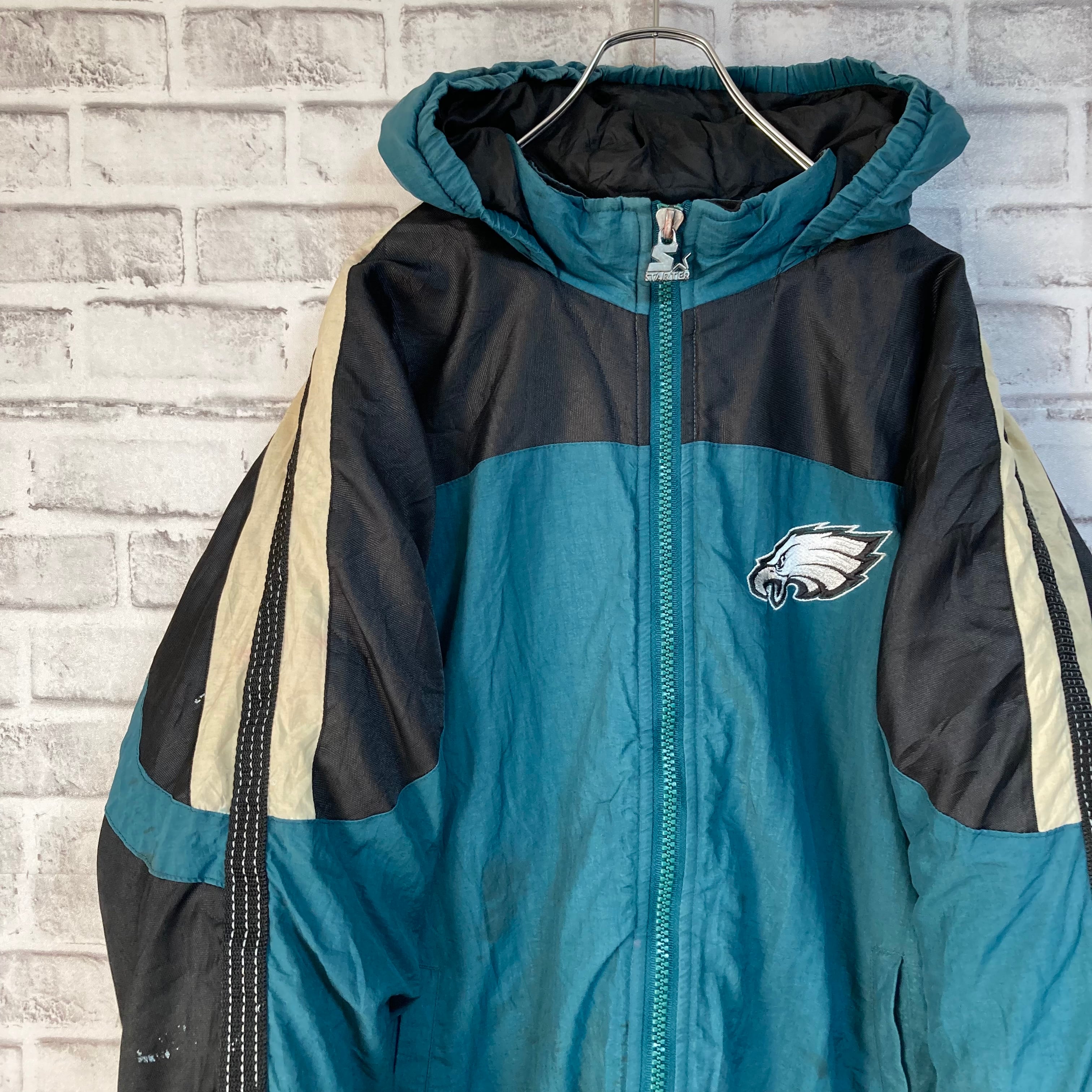 STARTER】Nylon Jacket XL 90s “Philadelphia Eagles” 切替