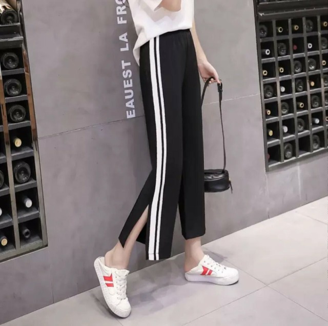 サイドラインパンツ レディース ファッション ワイドパンツ イエロー グリーン サイドライン モノトーン 春 夏 秋 冬 カジュアル オフィスカジュアル 大人カジュアル 体系カバー およばれ 大人 トレンドハイウエスト ワイドパンツ ガウチョ 1762 Sayurio レディース