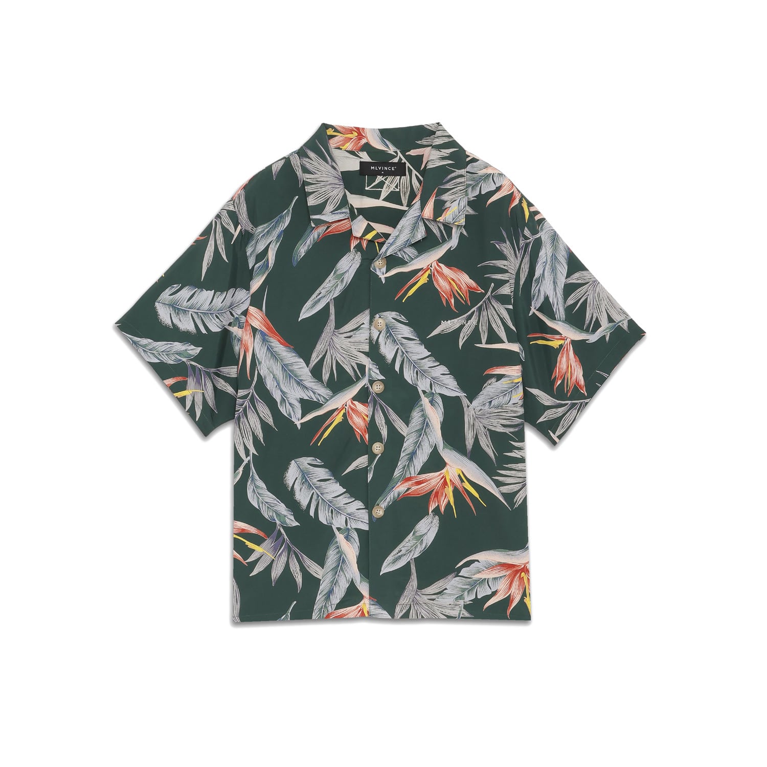 トップス MLVINCE NYLON S/S SHIRTS NYLON S/S SHIRTS - BROWN - MLVINCE