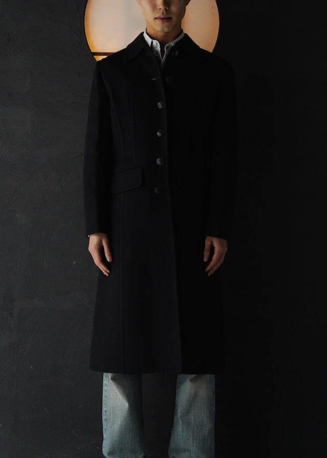 90’s HERMÉS cashmere balmacaan coat