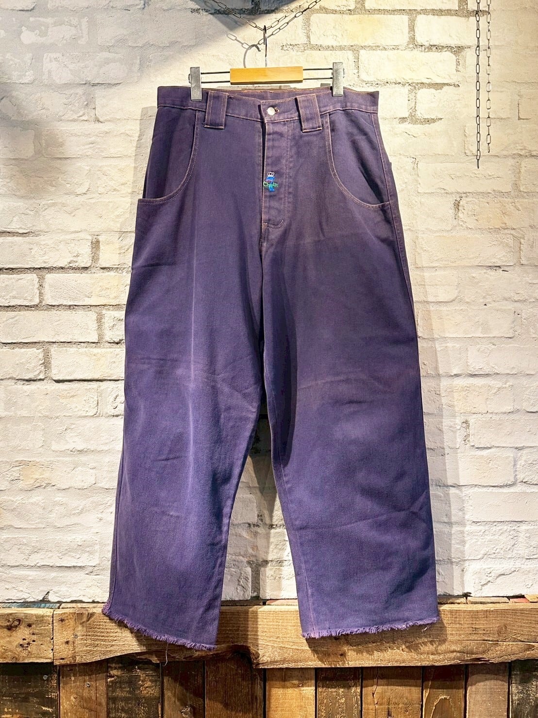 90s VENOM WEAR Skull Pattern Pants | B U D