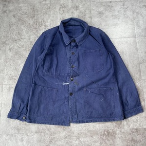 50-60s フランス軍 コットンツイル フレンチワークジャケット