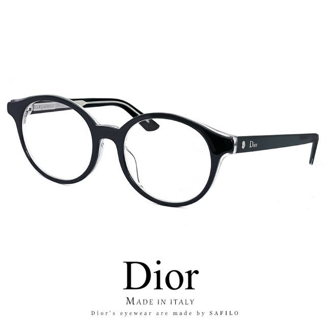 Dior メガネ montaigne2f-g99 眼鏡 ディオール Christian Dior クリスチャンディオール ボストン ラウンド 丸眼鏡  丸メガネ 黒ぶち 黒縁 | メガネ・サングラス・帽子 の 通販 : Sunglass Dog
