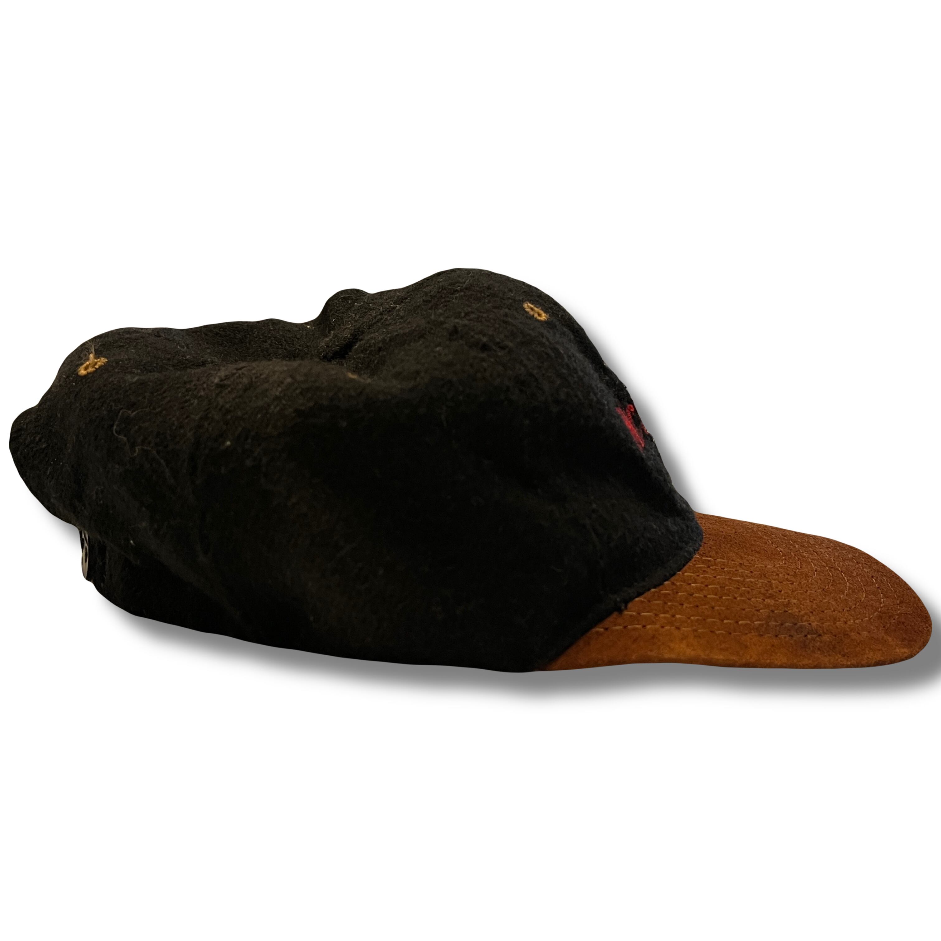 90s Disney hard rockパロディ キャップ 黒/紫 usa製 90s Disney hard