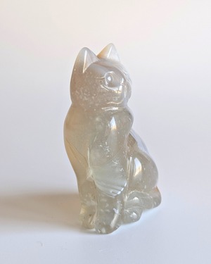 Agate 縞瑪瑙 アゲート ⭓ 昭和ネトロ・ネコちゃん ⭔ CARVING