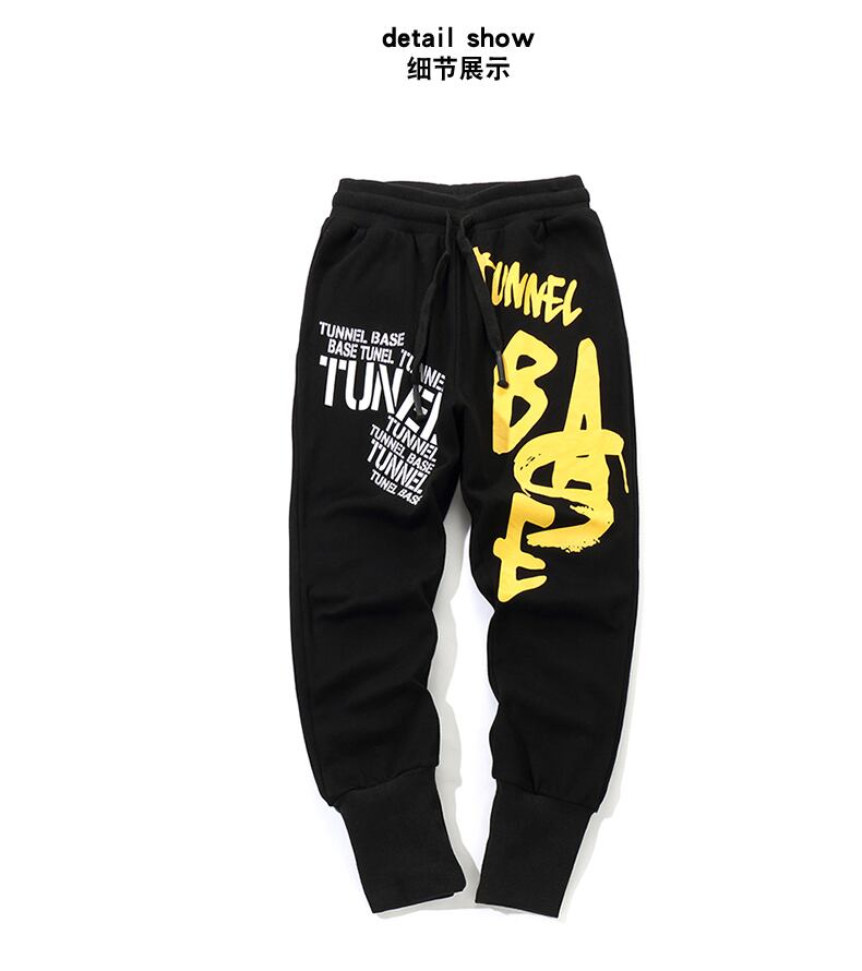 全1色 スウェットパンツ プリント カジュアル ストリート