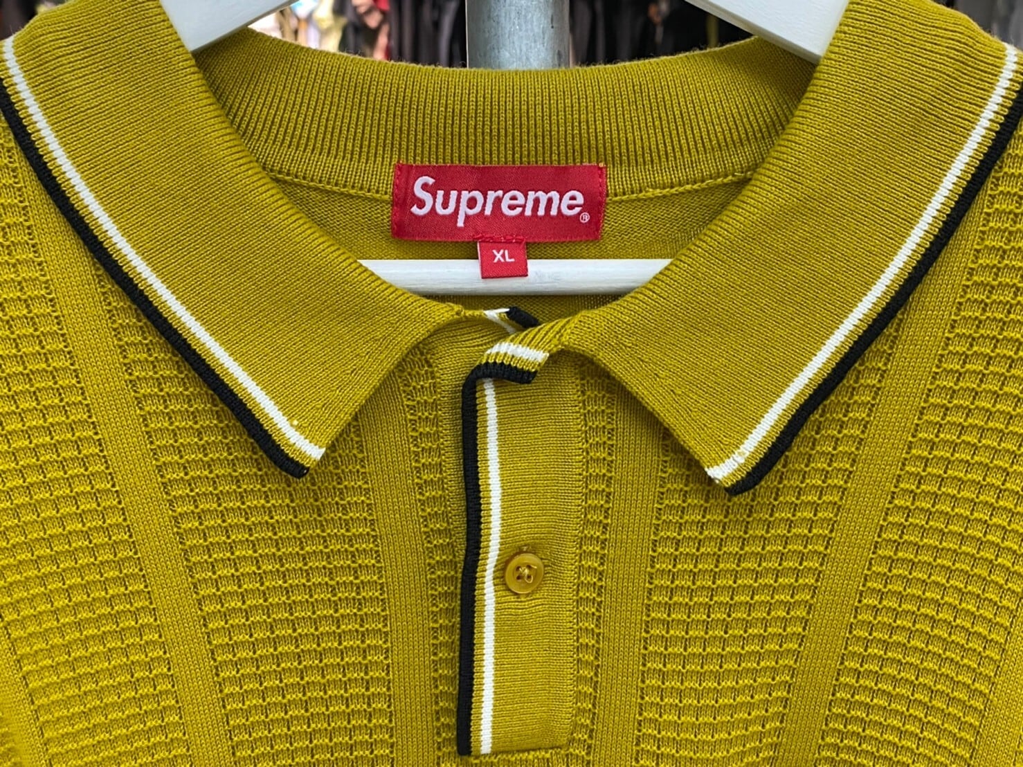 supreme lacoste Polo Multi Stripe POLO Sサイズ 