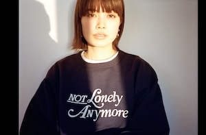 Not Lonely Anymore Crew sweat shirt Navy