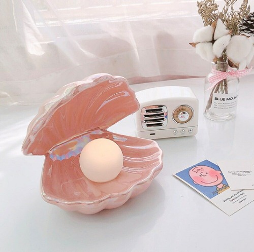 ライト シェルランプ 貝殻 貝殻型ライト ナイトライト テーブルランプ N00001
