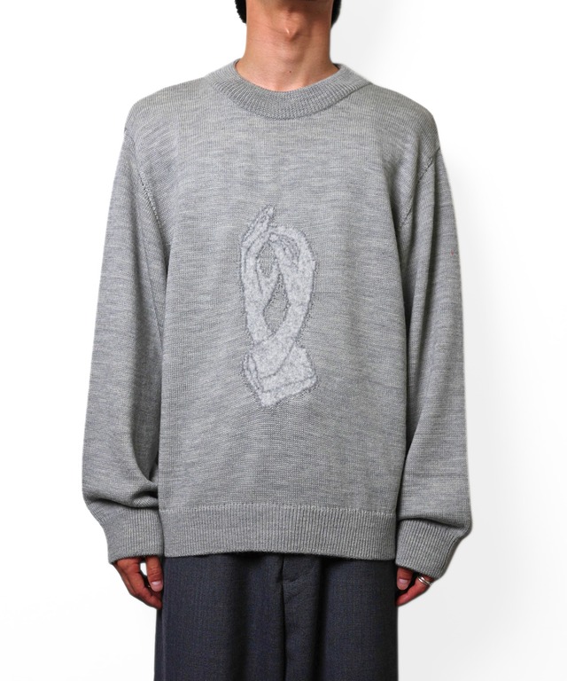 Kota Gushiken / KGAW26-K03 HANDS OF RODIN-3D (LIGHT GRAY)