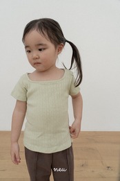 【取寄/韓国直送】Neu 26/SM スクエアTシャツ｜夏服｜韓国子供服