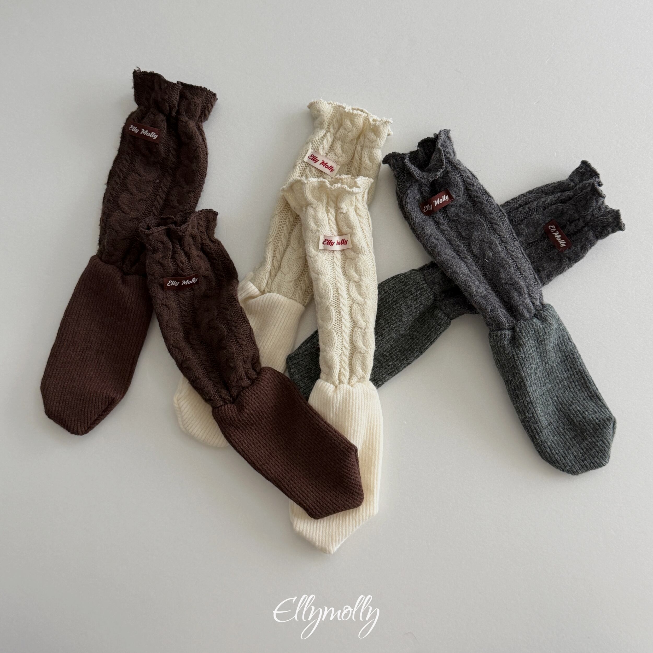 twisted wool socks【ELLYMOLLY】※11月下旬〜12月上旬発送予定