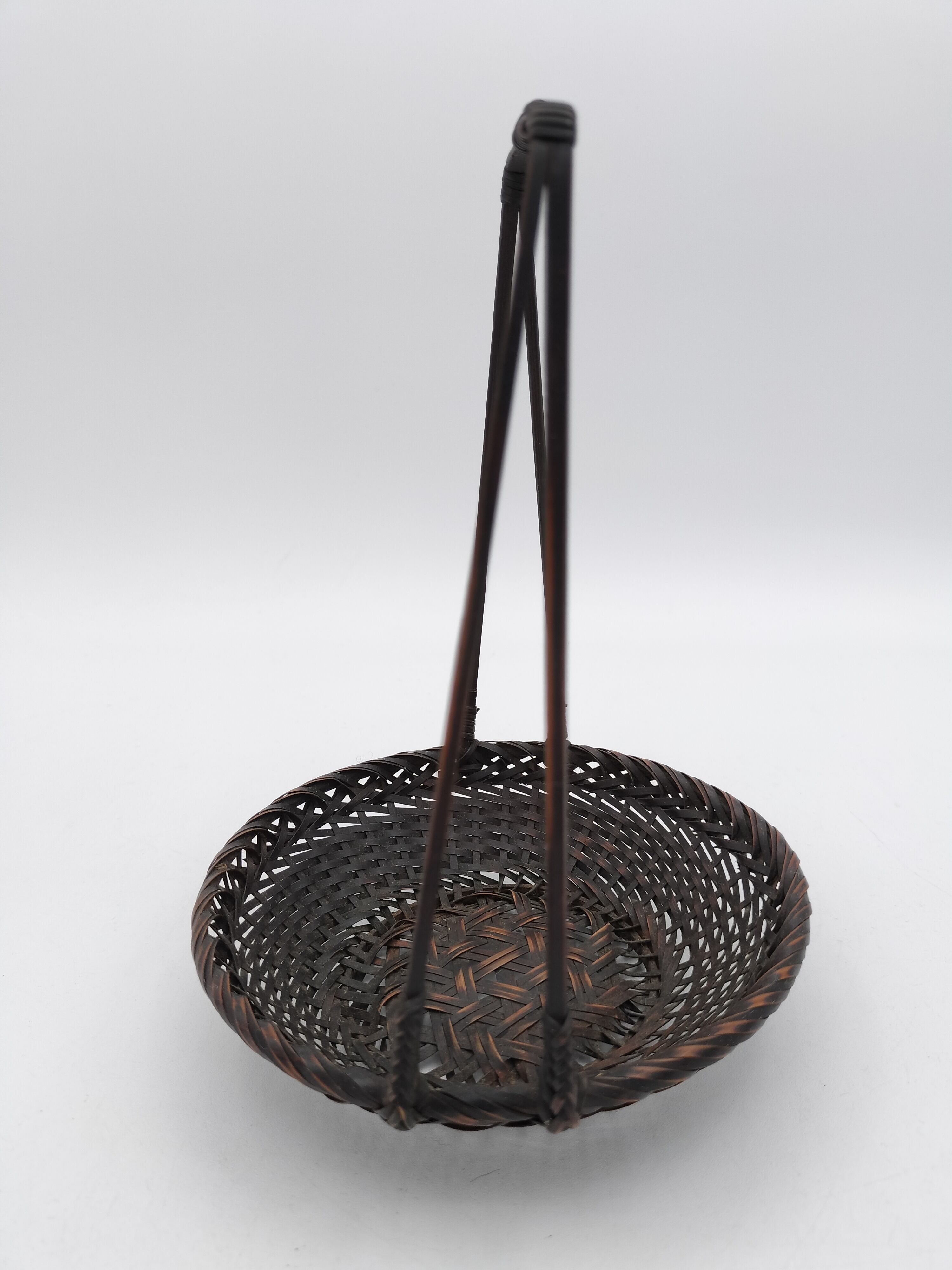 出物】廻し籠 煎茶 染竹 回し篭 古物 茶道具 b50 | 有限会社いとお