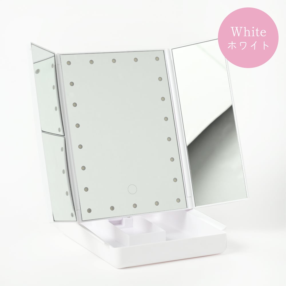 鏡 卓上ミラー LED ライト付き 拡大鏡 女優 ミラー 大きい おしゃれ