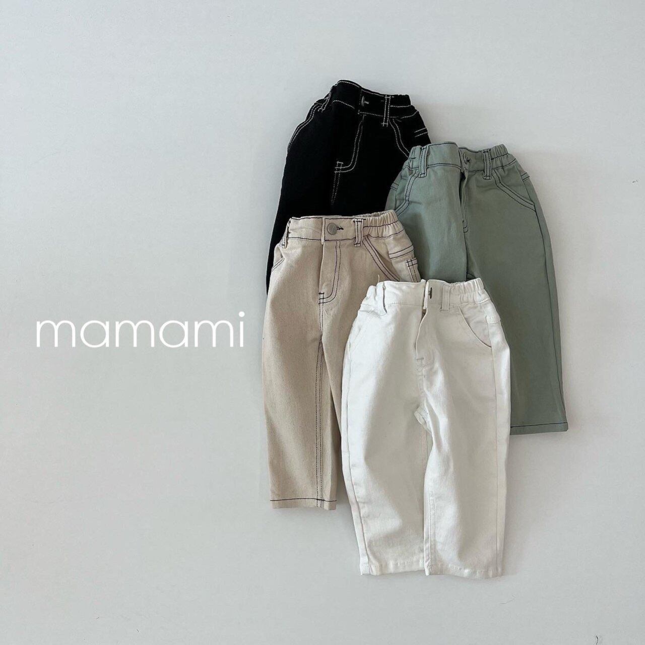 [即納] catlet stitch pants *mamami