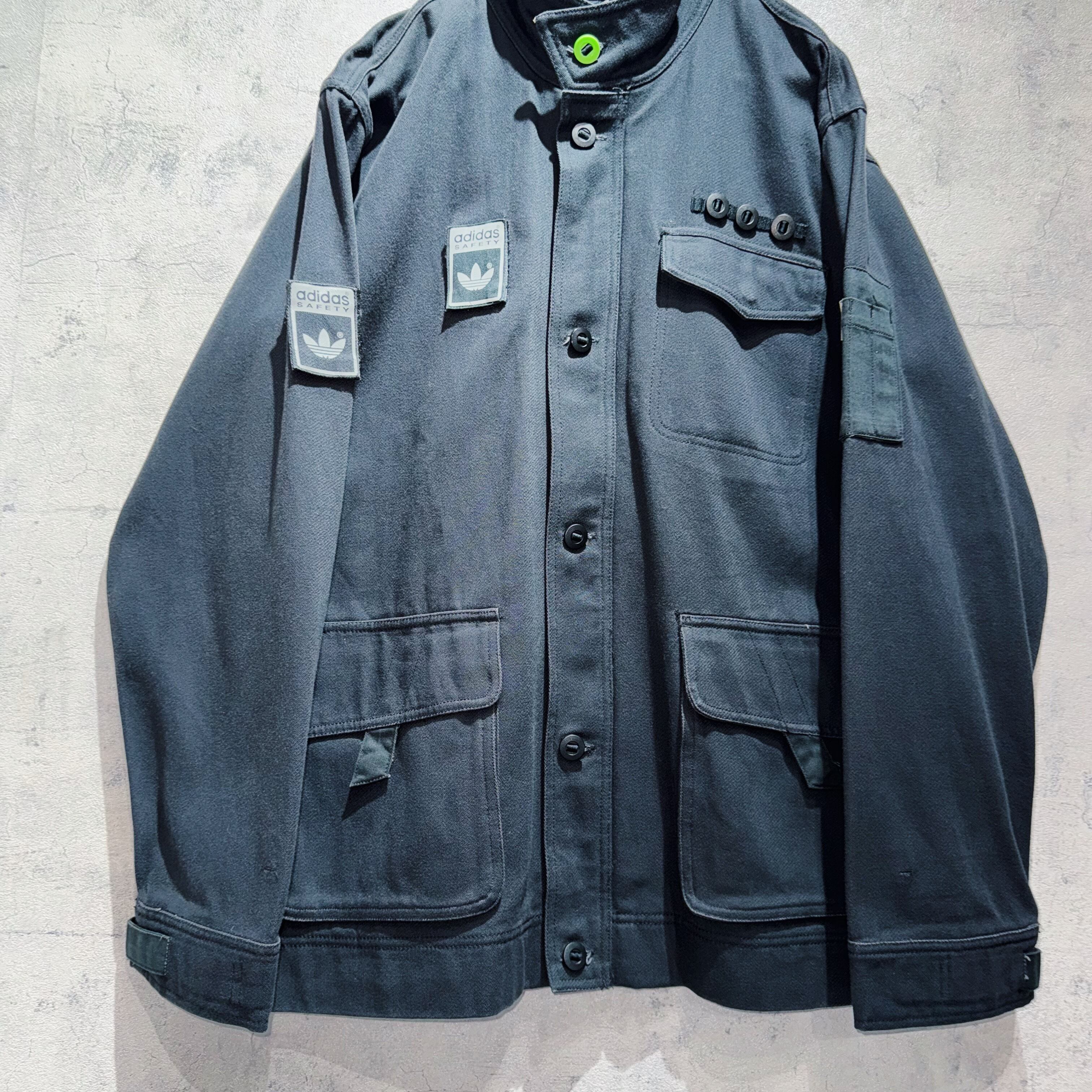 Special”ADIDAS SAFETY”Trefoil logo design work jacket | Pay ID