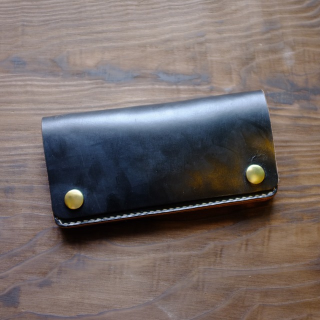 在庫品】トラッカーウォレット 壱 GUIDI CULATTA CAVALLO 参層式 | 玖