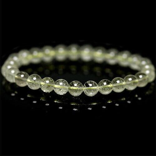 天然ダイヤモンドのブレスレット　Model 1❗️ 虹入りニューヨーク産ハーキマーダイヤモンドブレスレット約7