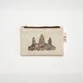 Ashi｜亜紙 Flat Pouch S＊I Love Cambodia 紙ポーチ  バナナ ハンドメイド