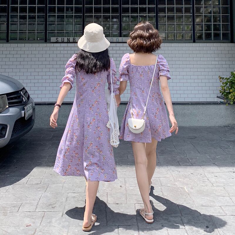 スプリング夏服スタンダードフローラルミニ ワンピースワンピース スプリング夏服スタンダードフローラルミニ ワンピースワンピース