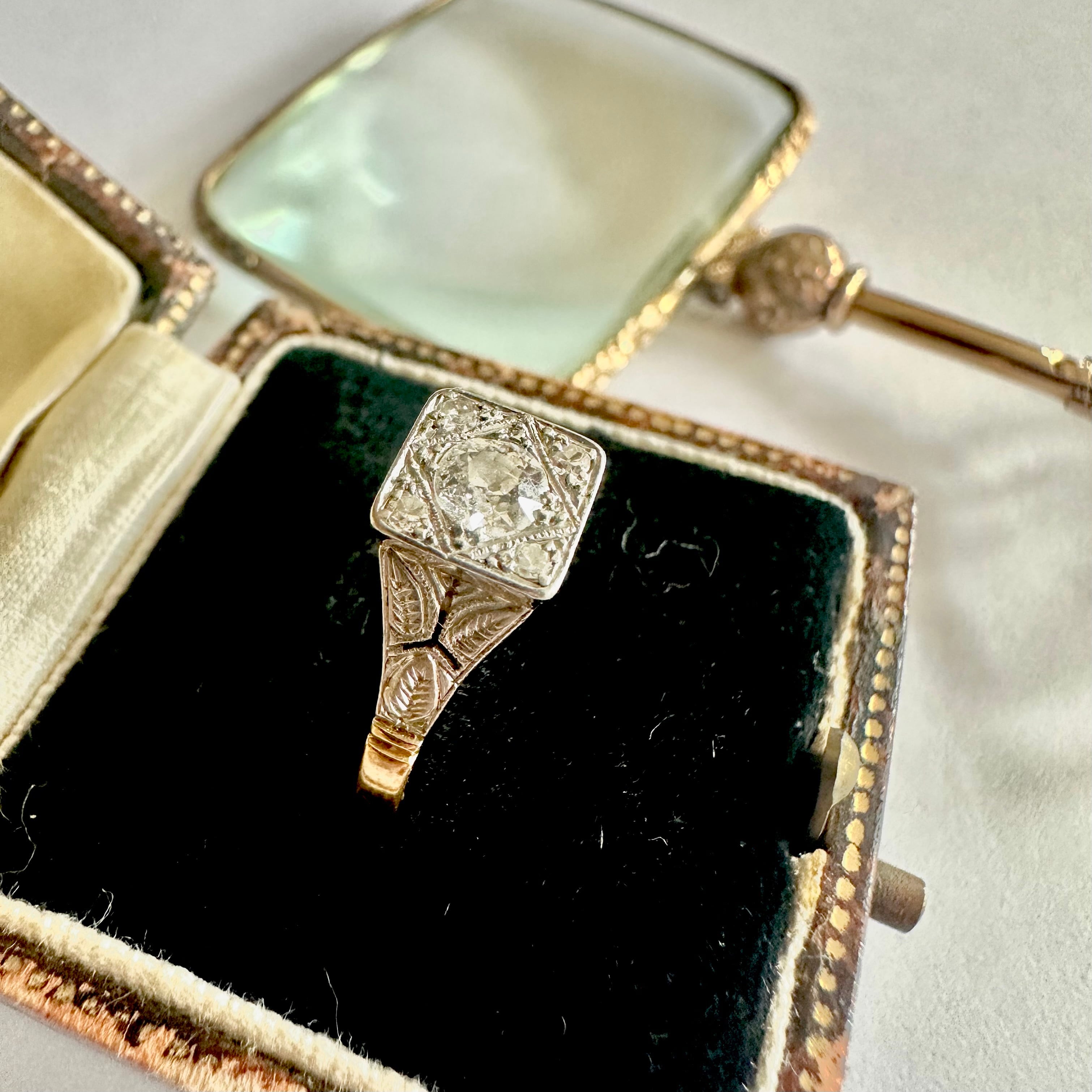 Engagement ring | Maria Alonso Antiques