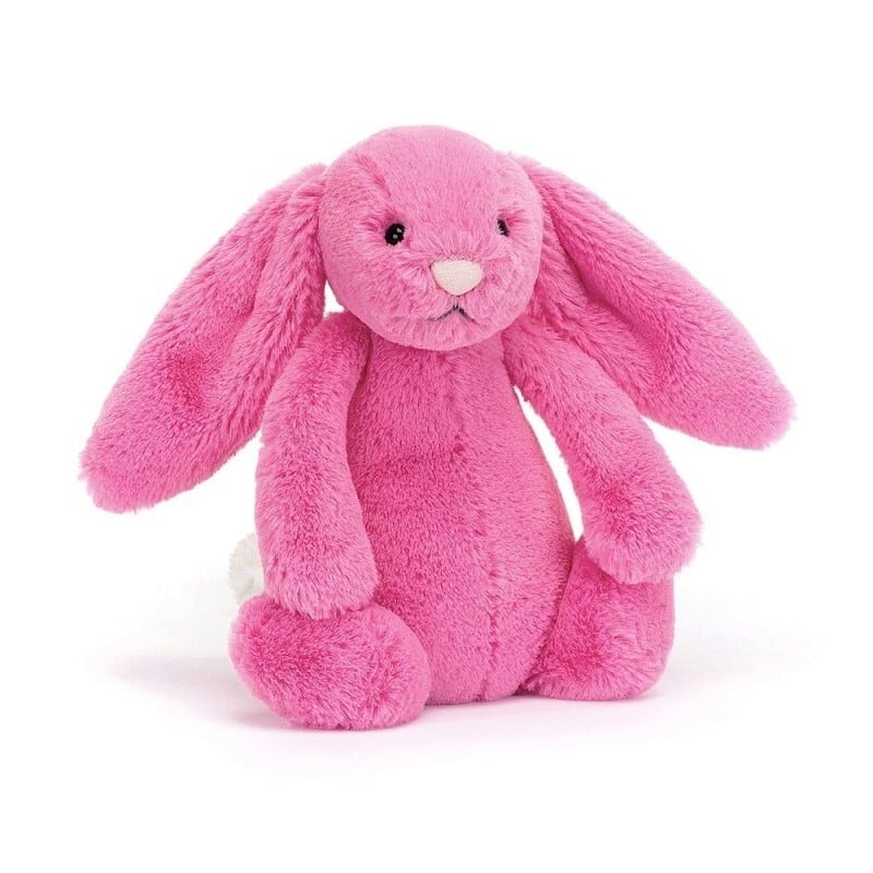 Bashful Hot Pink Bunny Small_BASS6BHP