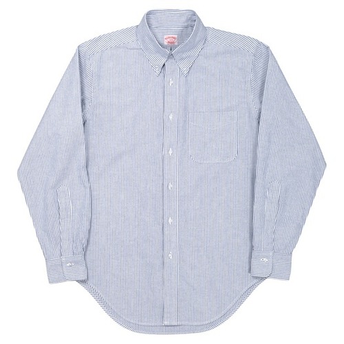 WORKERS(ワーカーズ)～7 Button BD, Stripe OX, Blue～
