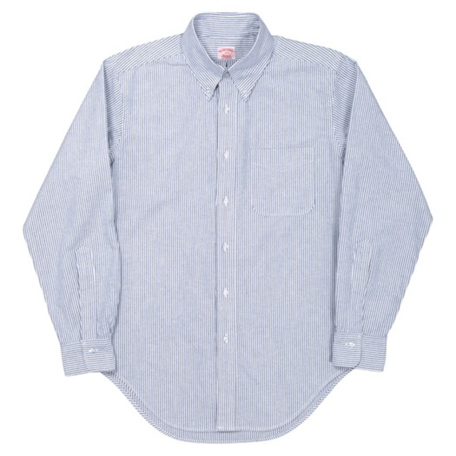 WORKERS(ワーカーズ)~7 Button BD, Stripe OX, Blue~