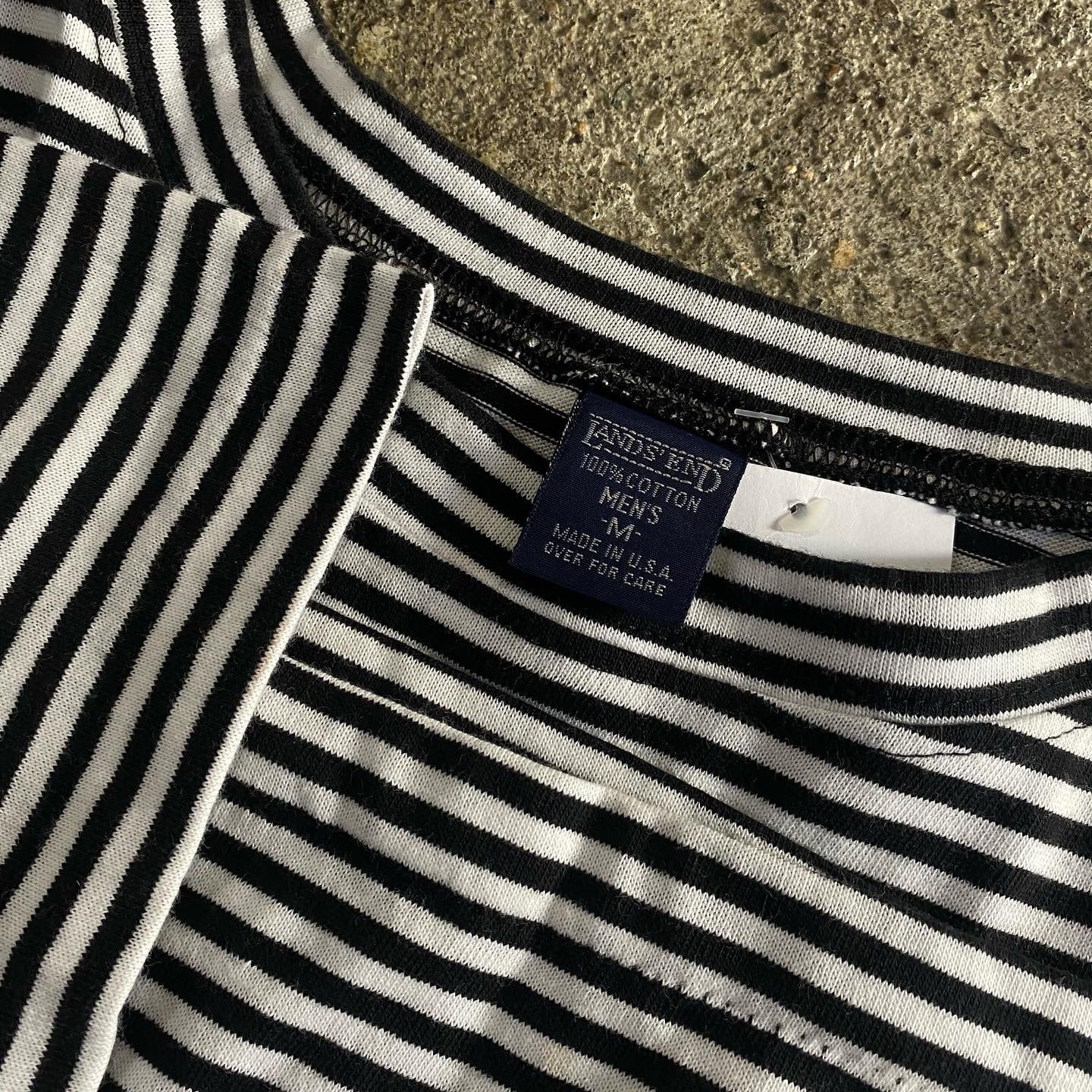 90s LANDS' END border T-shirt【仙台店】 | What'z up