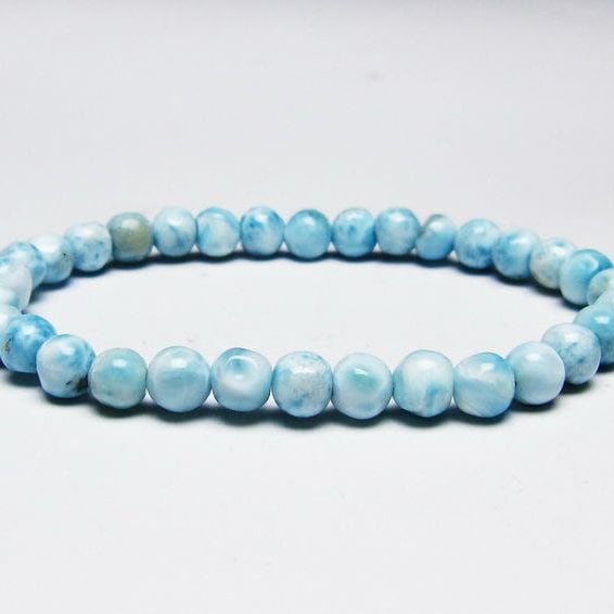 ラリマー ブレスレット 6mm 一点物 メール便可 [M便 1/10] 111-45445