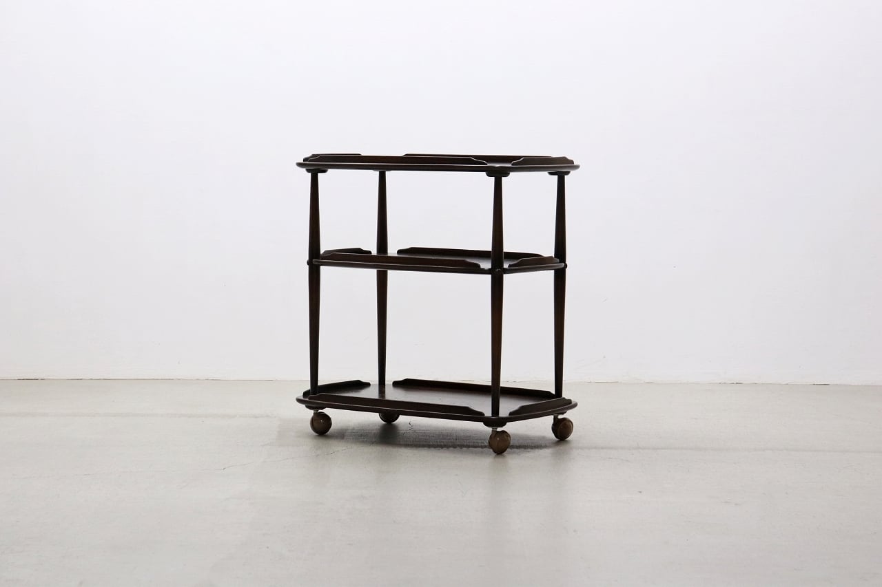 沼津店】英国 イギリス ERCOL アーコール エルム材 トローリー