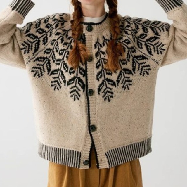 ニットカーディガントップス　M1883
