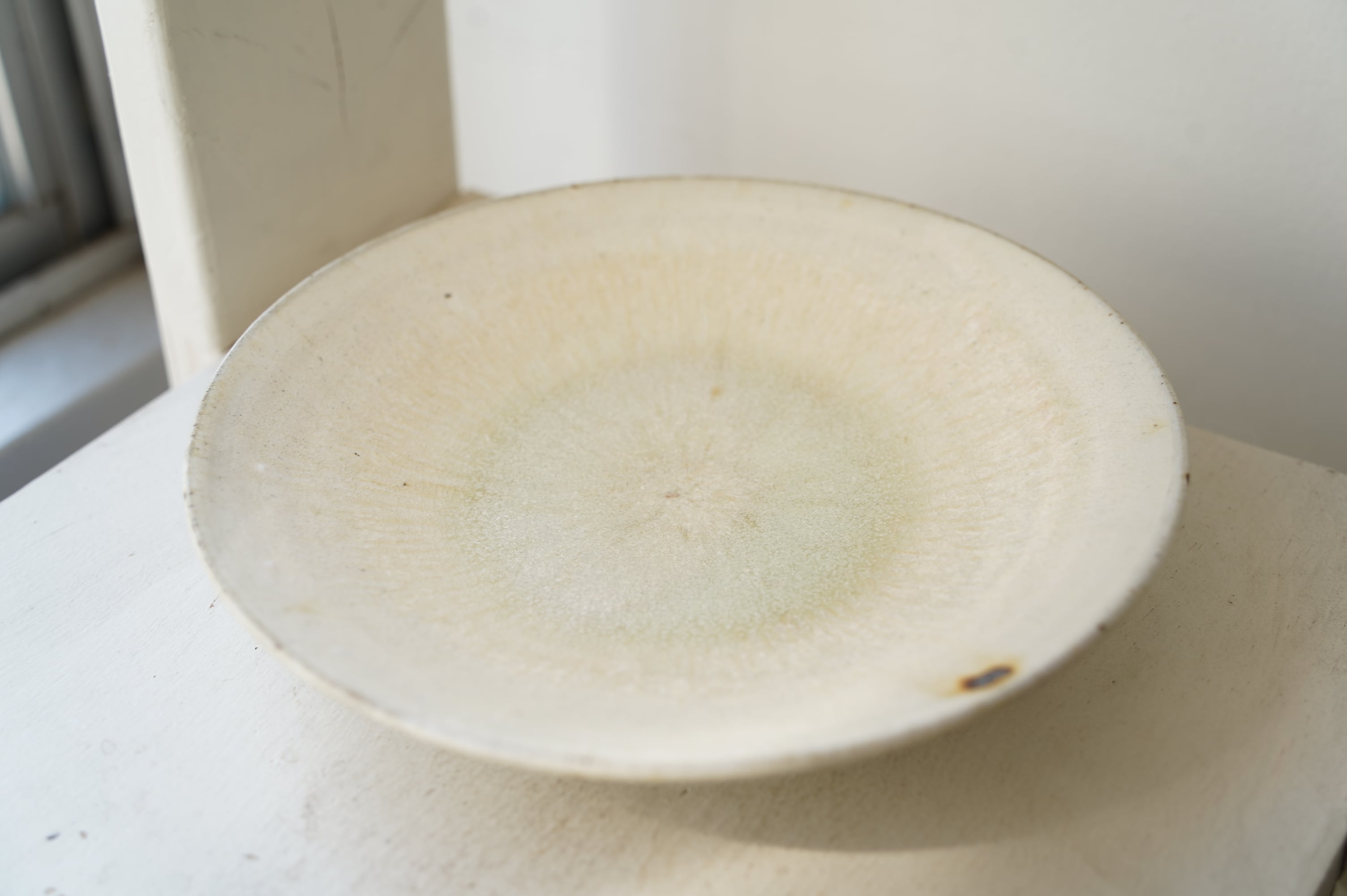 55 6寸皿 灰粉引 北岡幸士 5