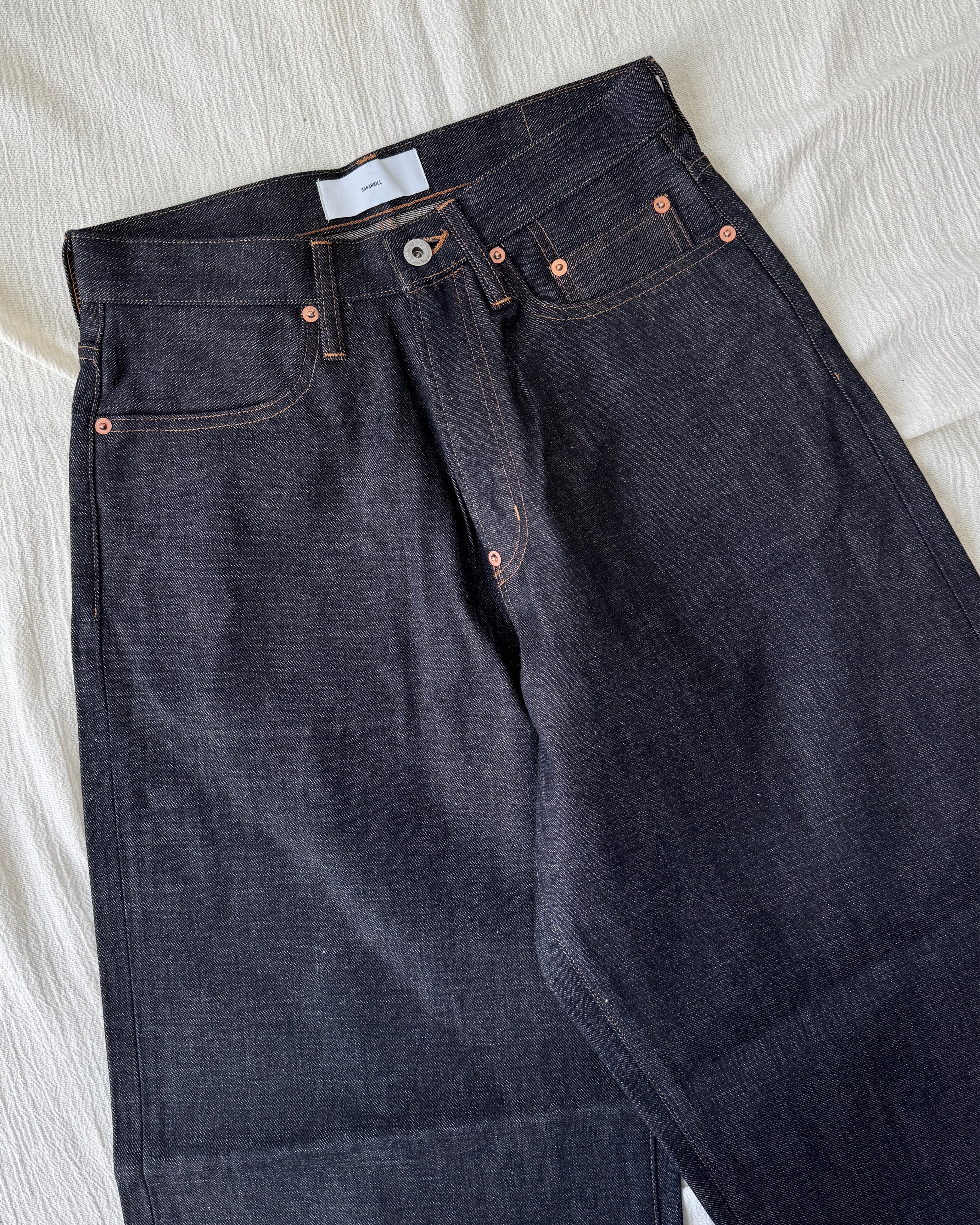 SUGARHILL / MODERN DENIM PANTS WIDE CUT / RIGID INDIGO | ふぁいん