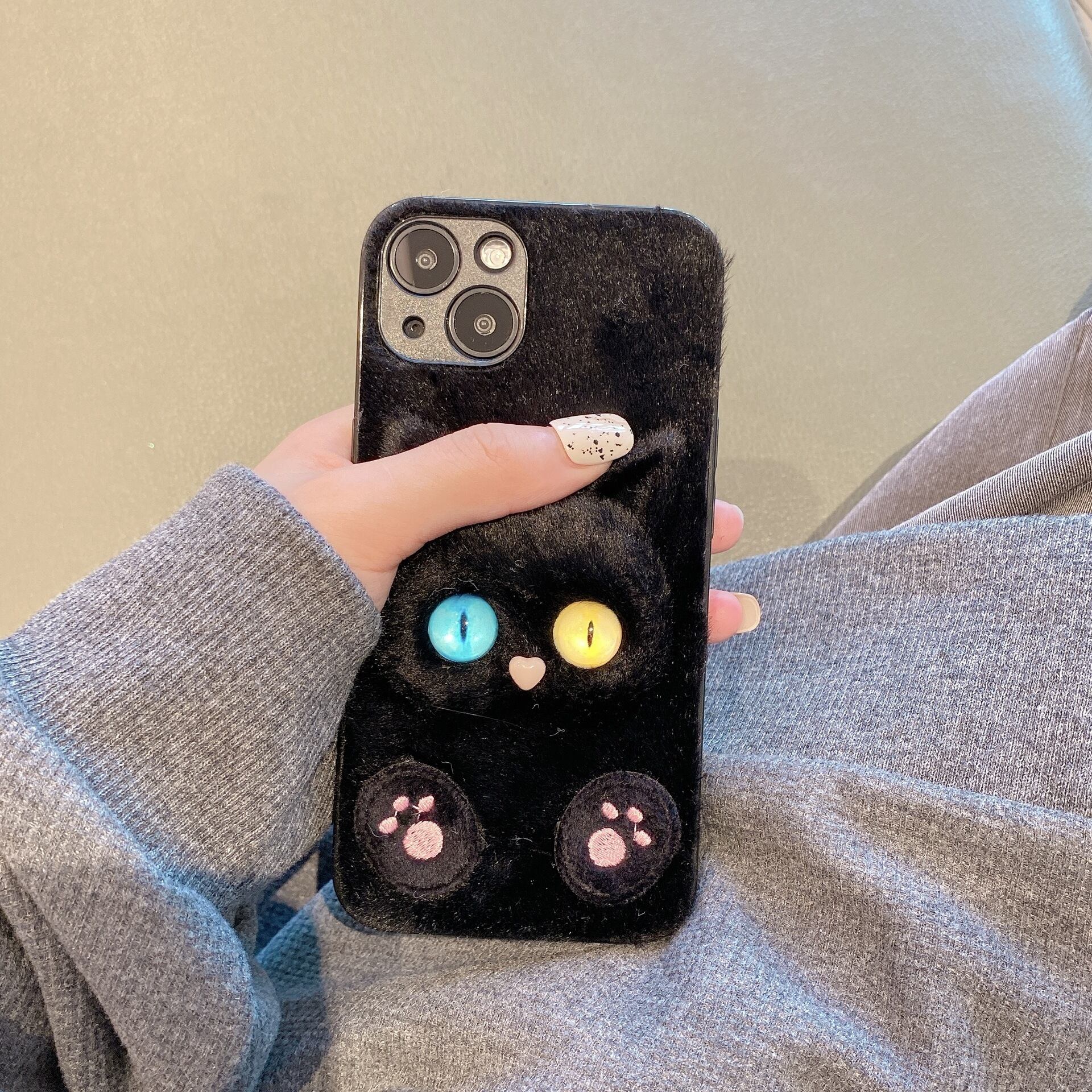 Iphoneケース スマホケース ネコ 猫 ふわふわ スマホカバー ソフトケース 超可愛い 人気 かわいい ファッション 耐衝撃 携帯ケース 携帯カバー 保護カバー Iphone7 Iphone 12 Iphoneｘ Dk大黒ファシオン通販店