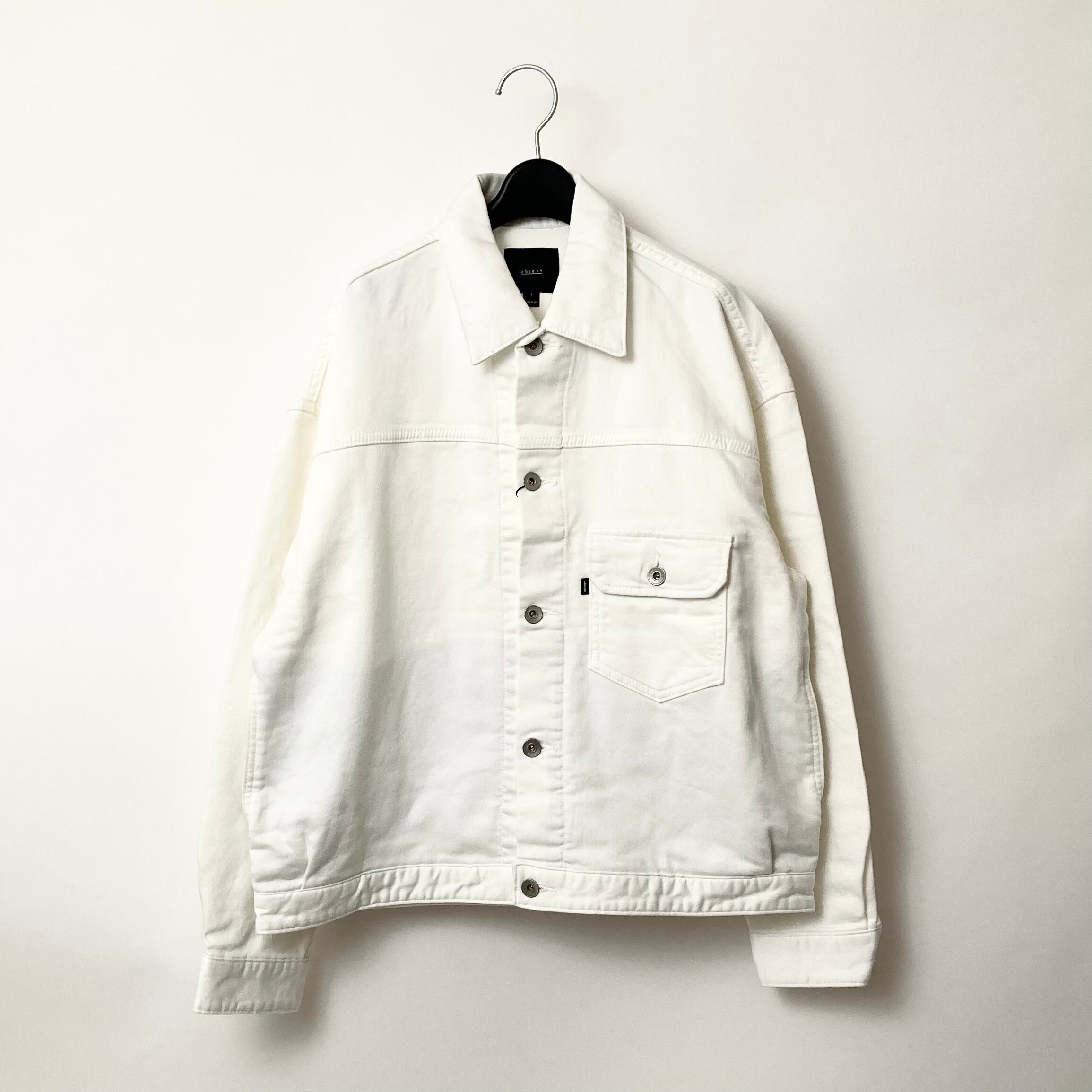 【oblekt】ルーズシルエットカラーデニムジャケット