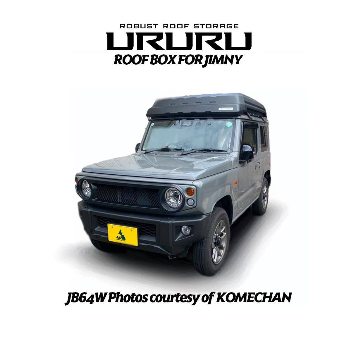 URURU】ジムニー専用ルーフボックス | TIGRAL