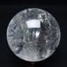 水晶 丸玉 虹入り 59mm スフィア 置物 水晶玉 一点物 151-8770